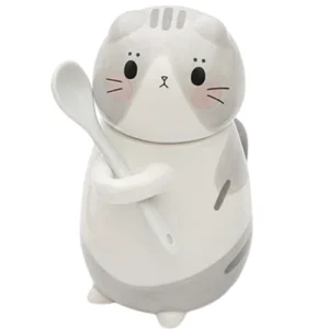 Mug Chat Avec Couvercle