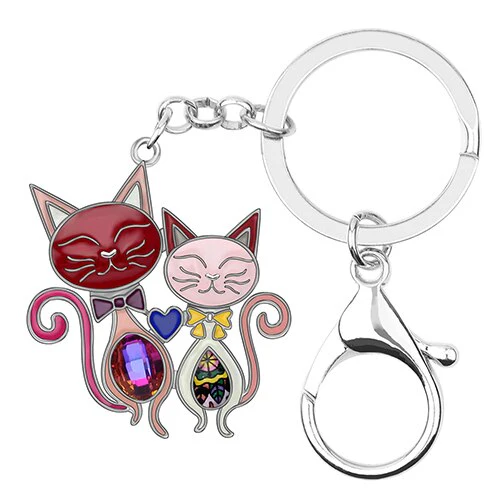 Porte Clé Chat Pierre Rare – Image 5
