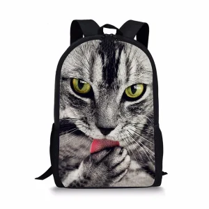 Cartable Chat Lèche Coussinet