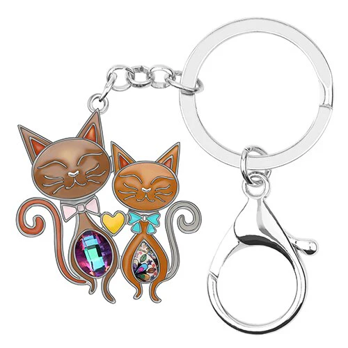 Porte Clé Chat Pierre Rare – Image 2