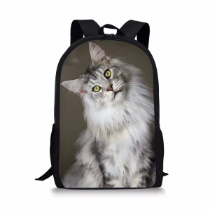 Cartable Chat  Tête de Travers