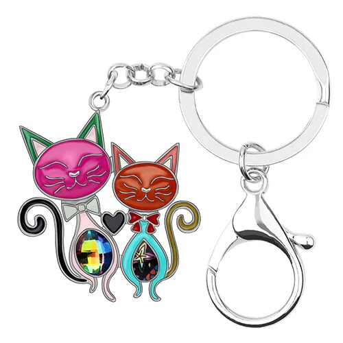 Porte Clé Chat Pierre Rare – Image 8