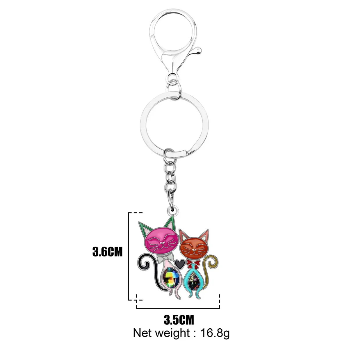 Porte Clé Chat Pierre Rare – Image 9