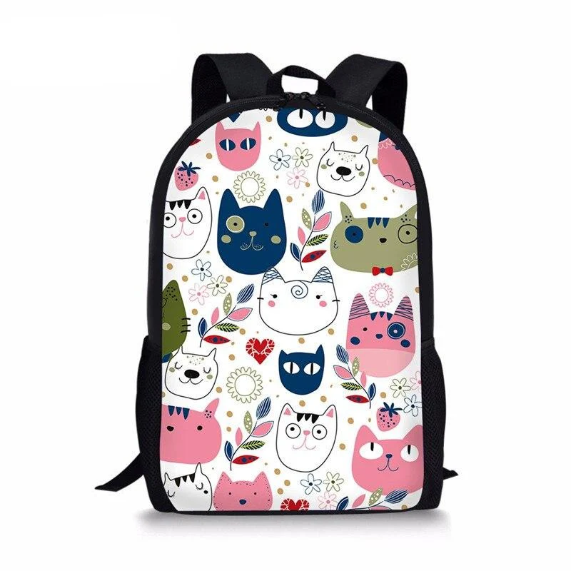 Cartable Chat Dessin – Image 2