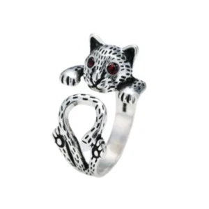 Bague Chat Rouge