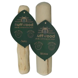Bois de Caféier à Mâcher ☕ 🐶 - 100% Naturel, robuste et sain