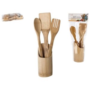 Ustensiles de Cuisine en Bambou