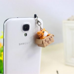 Bijou pour téléphone chat carton