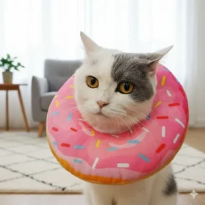 Collerette gonflable chat | Confortable