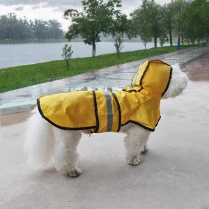 Imperméable réfléchissant pour chien | Manteau pluie SunGuard™