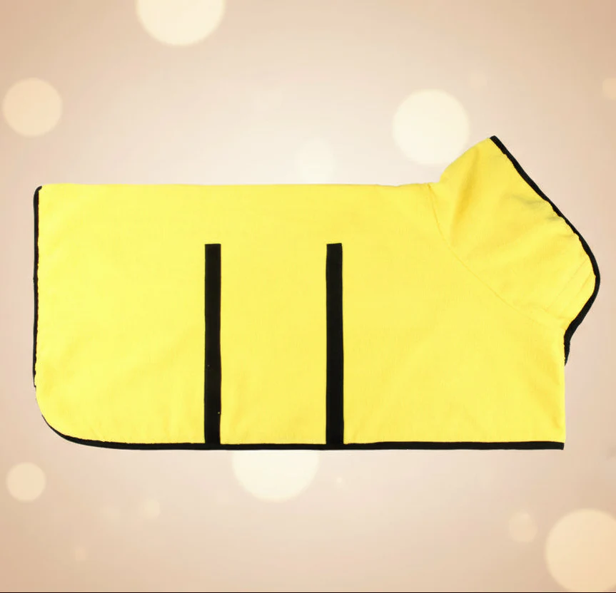 Peignoir pour chien absorbant DryNest™ – Séchage rapide après bain et pluie – Image 6