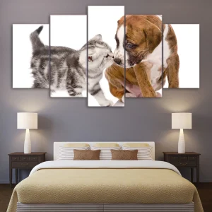 Tableau Chat  Comme Chat et Chien