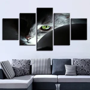 Tableau Chat  Regard Lumineux
